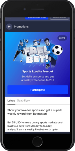 Betmaster-Freebet