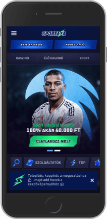 Képernyőkép az Android alkalmazás letöltéséről