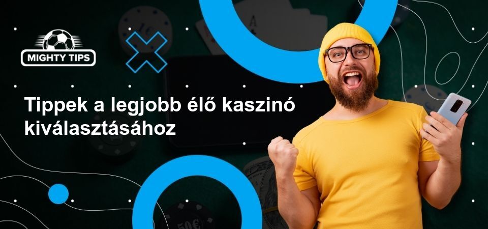 Grafika a blokkhoz Tippek a legjobb élő kaszinó kiválasztásához