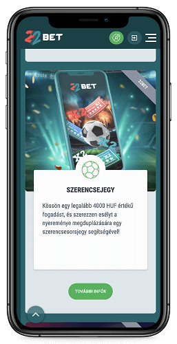 Visualisierung eines mobilen Casino-Bildschirms mit Spielsymbolen und einem Lucky Ticket Feature